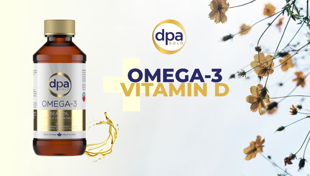 Discover Our New Formula: Omega-3 + Vitamin D