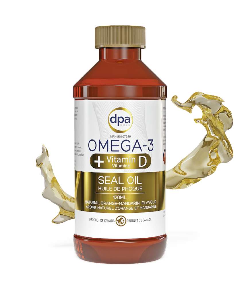 OMEGA-3 Liquid + Vitamin D (6 Bottles)